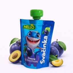 Hello Ovocná svačinka se švestkami 100g